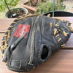 Rawlings Renegade Rscmb Catcher Mitt Black Leather Rht Baseball Glove. Fixed Price $29.88.