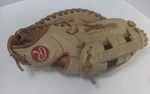 Rawlings RFM-23 First Baseman Deep Well Pocket Lh Throw Leather Baseball Glove. Fixed Price $45.00.