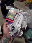 Rawlings Sure Catch 10.5" Baseball Glove Ages 7-9 Gray Leather Basket Web Youth. Fixed Price $34.99.