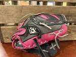 Louisville Slugger 10.5" Pink, Gray Diva Series Glove DV14-HP. Fixed Price $9.99.
