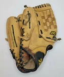 Mizuno MZ1204 Leather Baseball Glove Mitt 12" Lht Professional Model. Fixed Price $24.99.