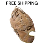 Geo. A. Reach Co 8104 Lht Super Design Tanned Leather W/cup Trap Lefty Glove. Fixed Price $29.99.