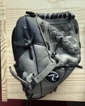 Rawlings Playmaker Series 9.5" Black Leather Baseball Glove Left Handed PM809B. Fixed Price $13.91.