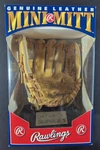 Rawlings Ripken Jr. Mini Mitt - Genuine Replica Leather Glove Mib 1991. Fixed Price $48.00.