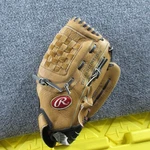 Rawlings RBG36T 12.5 Brown Leather Baseball Softball Glove Right Hand Throw. Fixed Price $21.99.