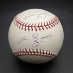 David Ortiz Manny Ramirez Dual Signed Baseball Boston Red Sox Mlb Holo Steiner. Fixed Price $250.00.