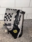 Wilson A360 Glove, 12.5", Model: AO3RB15 125, Lh/rt, Signed Greg Luzinkski. Fixed Price $39.95.