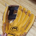Franklin Fieldmaster 22604 11" Baseball Glove Hand Formed Pocket Tan/black Rht. Fixed Price $15.99.
