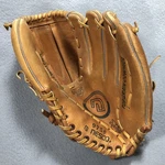 Baseball Glove Right Hand Throw Vtg Nesco Star 9750 Top Grain Leather - Euc. Fixed Price $27.45.
