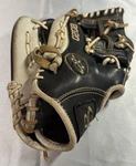 Boombah Black/tan PSB3BB12 Mdl. 8020 12" Softball Glove Left Handed Thrower Used. Fixed Price $48.00.