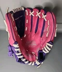 Rawlings Highlight Leather Glove Tee Ball Purple Pink Rh Throw HFP10PPUR 10IN. Fixed Price $13.95.