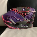 Franklin 22867 T-ball 9.5IN Mesh Tek Rht Purple & Pink Glove. Fixed Price $6.40.