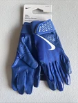Nike Alpha Batting Gloves Youth Unisex Blue/blue/white Medium (INV308). Fixed Price $19.54.