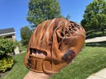 Nokona Leather Catcher Mitt, SCM52 Glove Model, 31.5 Bb/sb, Right Hand Throw. Fixed Price $125.00.