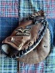Mizuno Franchise Excel Pro Scoop Gxc 91 12" Leather Catchers Baseball Glove Rht. Fixed Price $27.99.