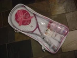 Unused Wilson Hope Tennis Racquet Set 1/4" Breast Cancer W/balls,wristband. Fixed Price $99.99.