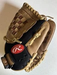 Rawlings Baseball Glove PM110MBC Youth Playmaker Series Leather Palm Rht. Fixed Price $24.00.