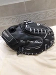 Akadema APM66 Precision Series San Diego State 34.5 Softball Catchers Mitt Righ. Fixed Price $200.00.