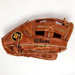 Wilson A2051 Leather Baseball Mitt Glove Rht Right Hand Throw 12" Softball. Fixed Price $34.95.