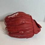 Rawlings Highlight Series H105S Red Leather Baseball Mitt Glove 10.5" Youth Rht. Fixed Price $39.99.