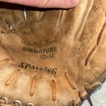 Spalding 42-357 Whitey Ford Baseball Glove, Signature Model, Usa Made. Fixed Price $27.50.