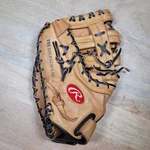 Rawlings Rfmdctf 13" Baseball Softball Mitt Gold Glove Left Handed Thrower. Fixed Price $59.99.