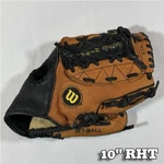 Wilson A2495 Genuine Leather T-ball Glove Baseball Pro Split Hinge Rht 10" Mitt. Fixed Price $14.49.