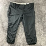 Champro Tournament Low Rise Women's Fastpitch Softball Pant - Black 2XL. Fixed Price $15.99.