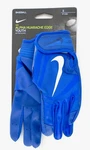Nike Alpha Huarache Edge Batting Gloves Youth Small Game Royal/white. Fixed Price $16.16.