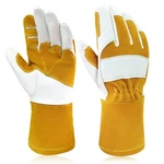Cowhide Mig Welding Gloves Long Cuff, EN388-2132X, EN407-413X4X, EN12477 Type A. Fixed Price $36.49.
