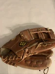 Wilson Optima Silver Softball Glove OS3 A9871 - Leather Used. Fixed Price $20.22.