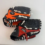 2 Rawlings Baseball Glove Mitt PL91SB PL91GNO Players Series Rht Red Orange. Fixed Price $14.99.
