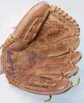 Base Ball Glove Rawlings Right Handed Thrower 12" PP120M Flexloop Leather. Fixed Price $16.08.
