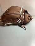 Wilson A440 Fast Pitch Glove 111 1/2 A0442FP115BR Genuine Leather Slight Peel. Fixed Price $11.00.