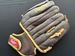 Rawlings Baseball Glove H150BRC 11 1/2 Inch Leather Shell Brown. Fixed Price $19.99.