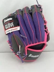 Franklin Mesh Tek Girls Youth Softball Baseball Glove 9.5" Purple And Pink Nwt. Fixed Price $20.00.