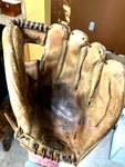 Vintage Ted Williams Sears Model 1646 Baseball Glove/ Made Usa. Fixed Price $14.50.
