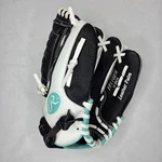 Rawlings Fastpitch Softball Glove FP110BW 11" Rh Leather Palm Zero Shock Black. Fixed Price $22.95.