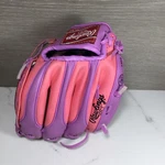 Rawlings LS90P Girls Rule Tee Ball Glove Pink Left Hand,good Usable Condition. Fixed Price $8.11.