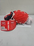 Rawlings Playmaker Series WPL95NS Basket Web Youth T-ball GLOVE,9.5 /w A8. Fixed Price $18.99.