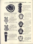 1950S Paper Ad Nokona Baseball Glove Ken Staples Catchers' Mitt Mask Leg Guard. Fixed Price $19.99.