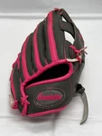 Franklin Youth Played Pink Gray Rht Baseball T-ball Glove 22703 9 1/2" Preowned. Fixed Price $6.95.