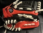Rawlings Players Series PL85SB Youth Baseball Glove Red/black 8.5. Fixed Price $7.95.