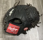 Rawlings 32.5" Right-handed Catcher's Mitt Glove Black D325BWCM. Fixed Price $49.95.