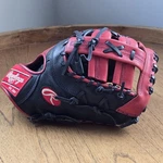 Rawlings 13" Elite Series Model GGEFB13N Rht First Base Mitt Glove Black Red. Fixed Price $119.99.