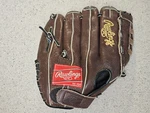Rawlings 13 Inch Baseball Glove RS120 Rht Right Hand Throwing Brown Leather. Fixed Price $39.99.