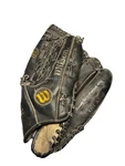 Wilson Optima Baseball Glove Silver Series Leather Rht - OS4 A9855 Black. Fixed Price $24.00.