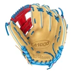 Rawlings A1000 Baseball Glove - Blonde/red/columbia Blue WBW101444115. Fixed Price $199.99.