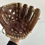 Vintage National Baseball Glove NSG02CH Pro Model Deep Grip Pocket Nylon Stitch. Fixed Price $24.99.