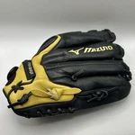 Mizuno Supreme Series GSP1303 13" Softball Glove Black & Gold, Lht. Fixed Price $32.00.